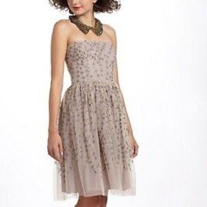 Anthropologie Project Alabama Boston Ivy Embroidered Vine Dress Size 2